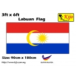 90cm X 180cm Labuan Flag